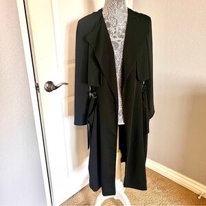 Zara Black Trench Coat for Women